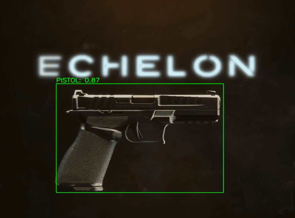 Handgun Object Detection